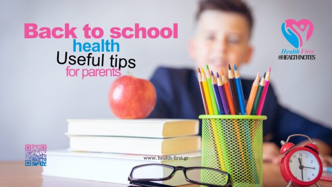 back to school health tips